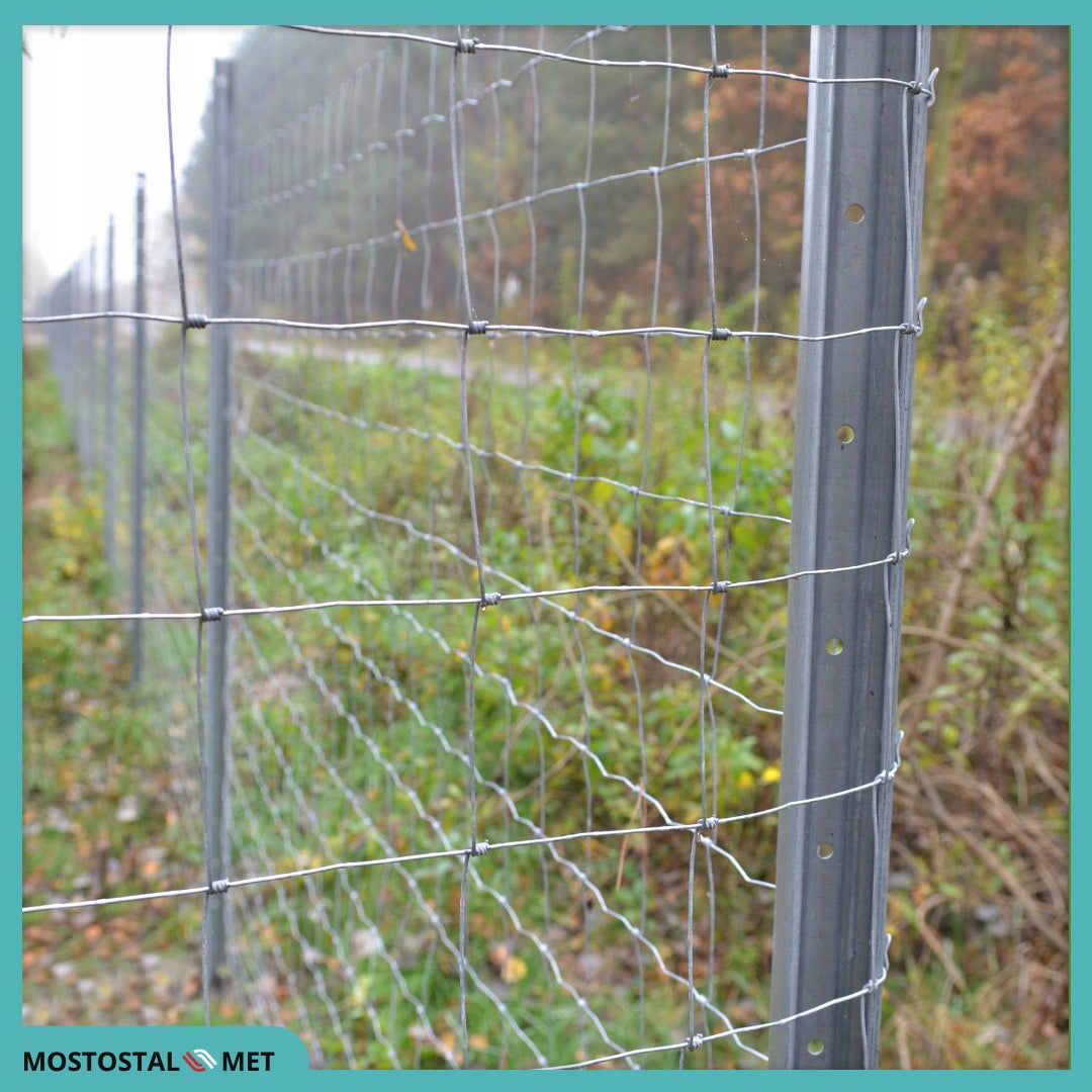 Fence FOREST MESH 180/19/10L 25mb eyelets SQUARES 10x10 DENSE freebie Length 25 m
