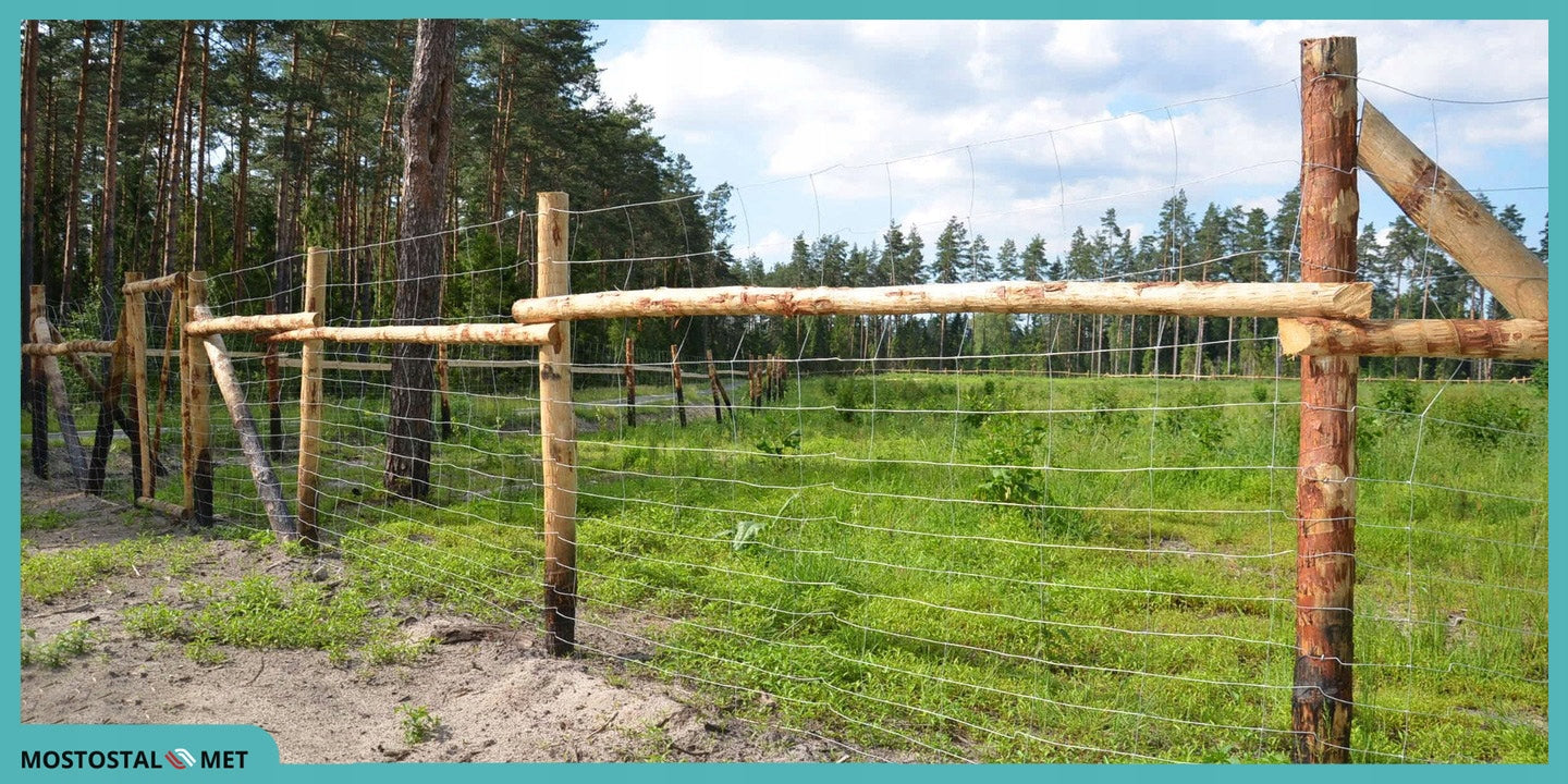 Fence FOREST MESH 180/19/10L 25mb eyelets SQUARES 10x10 DENSE freebie Manufacturer code SIATKA LEŚNA ogrodzeniowa 180/19/10L 25mb