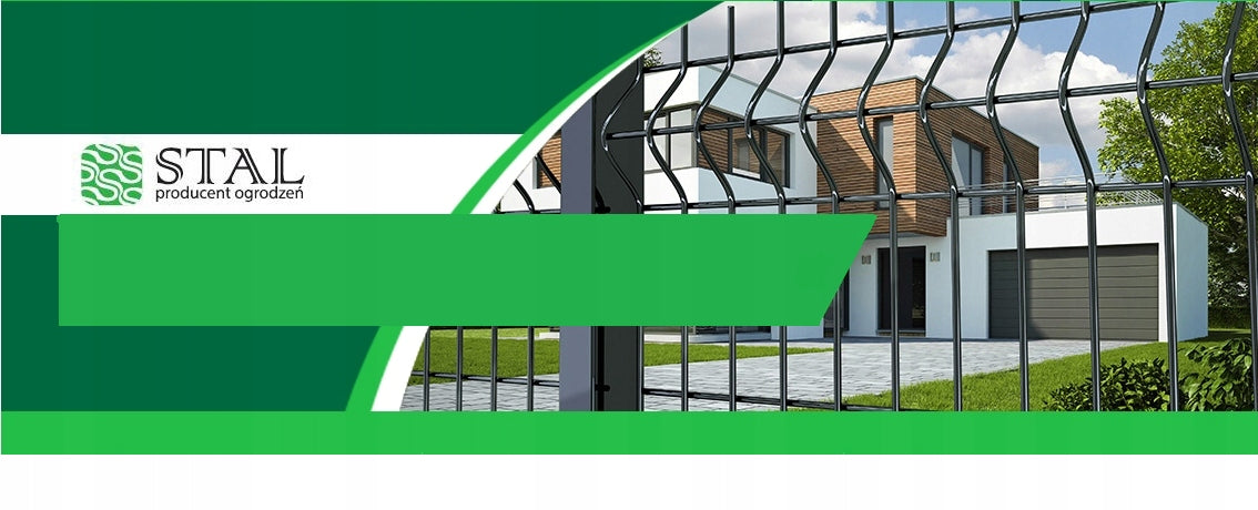 Fence PANELS 250 panel span 3D metal fi 4 PANEL black 153 Manufacturer code PRZĘSŁO PANEL CZARNY fi 4mm H 153 cm