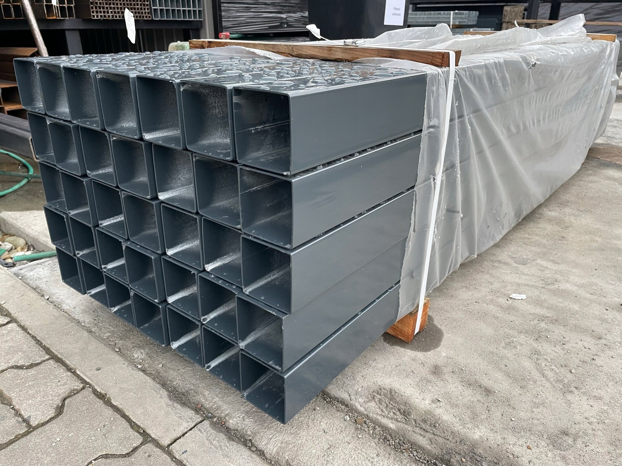 Fence Post 60x40 ANTHRACITE 230cm Panel Manufacturer code 60x40 2,3 grafit