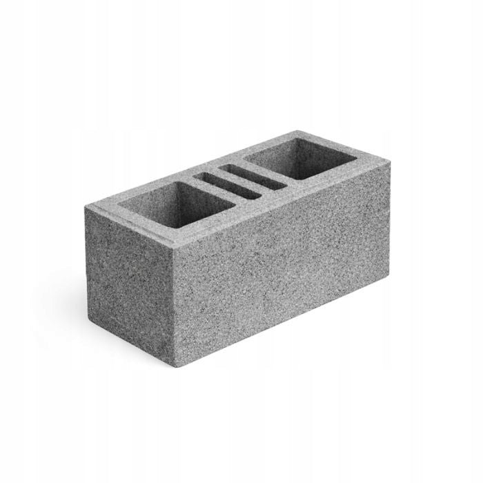 Fence blocks 50x20x20 PRO+ GREY Hollow Fence Wall Post Kind span