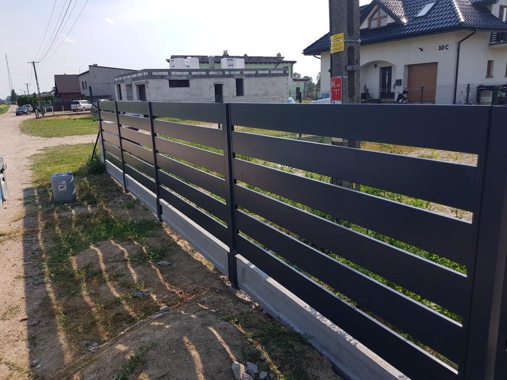 Fence panel palisade fence span Dominant material steel