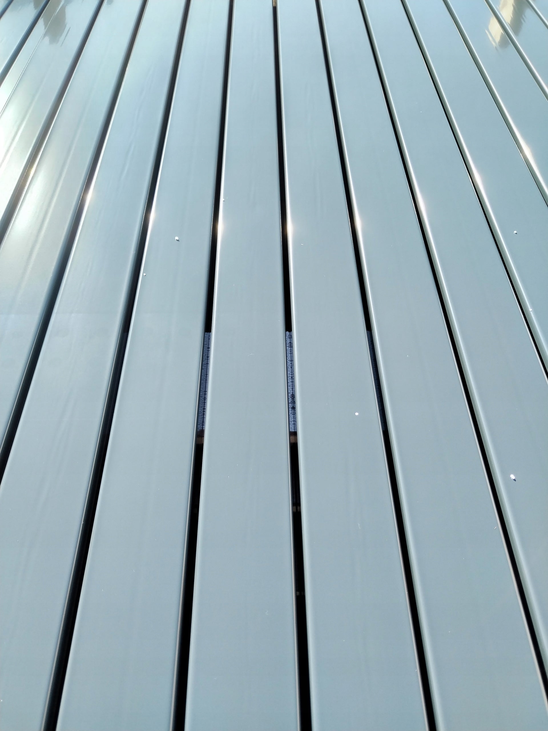 Fence post 60x40 H-200 Anthracite RAL 7016 ASDOM Height 2 m