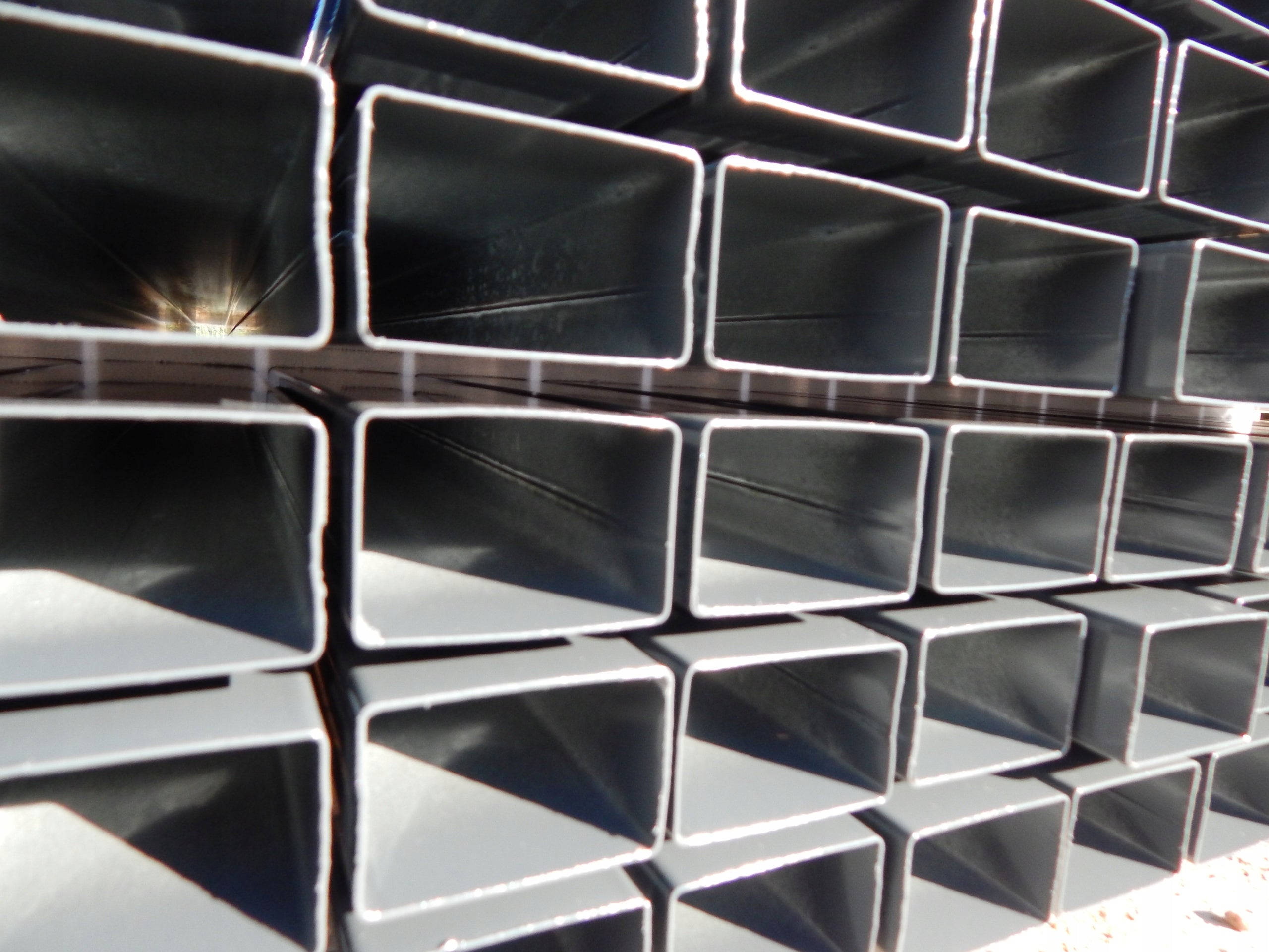 Fence post 60x40 H-200 Anthracite RAL 7016 ASDOM Length 2 m