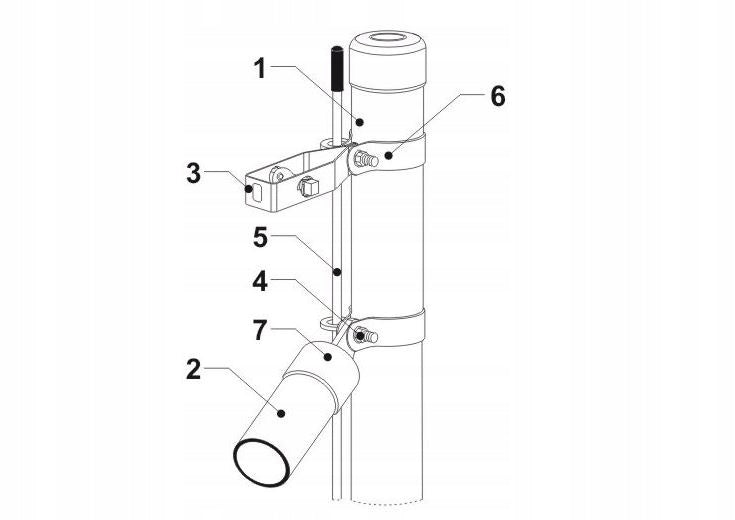 Fence post fi 42 260 2,6 posts Zinc fence posts Length 2.6 m