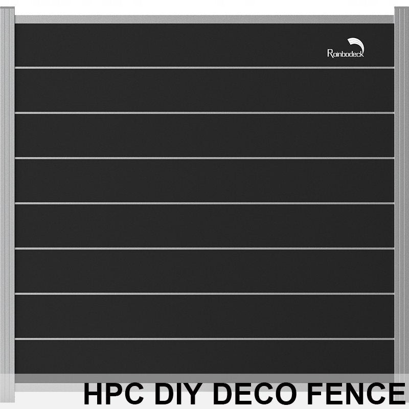 Fence span Composite panel wpc assembly Kind panel