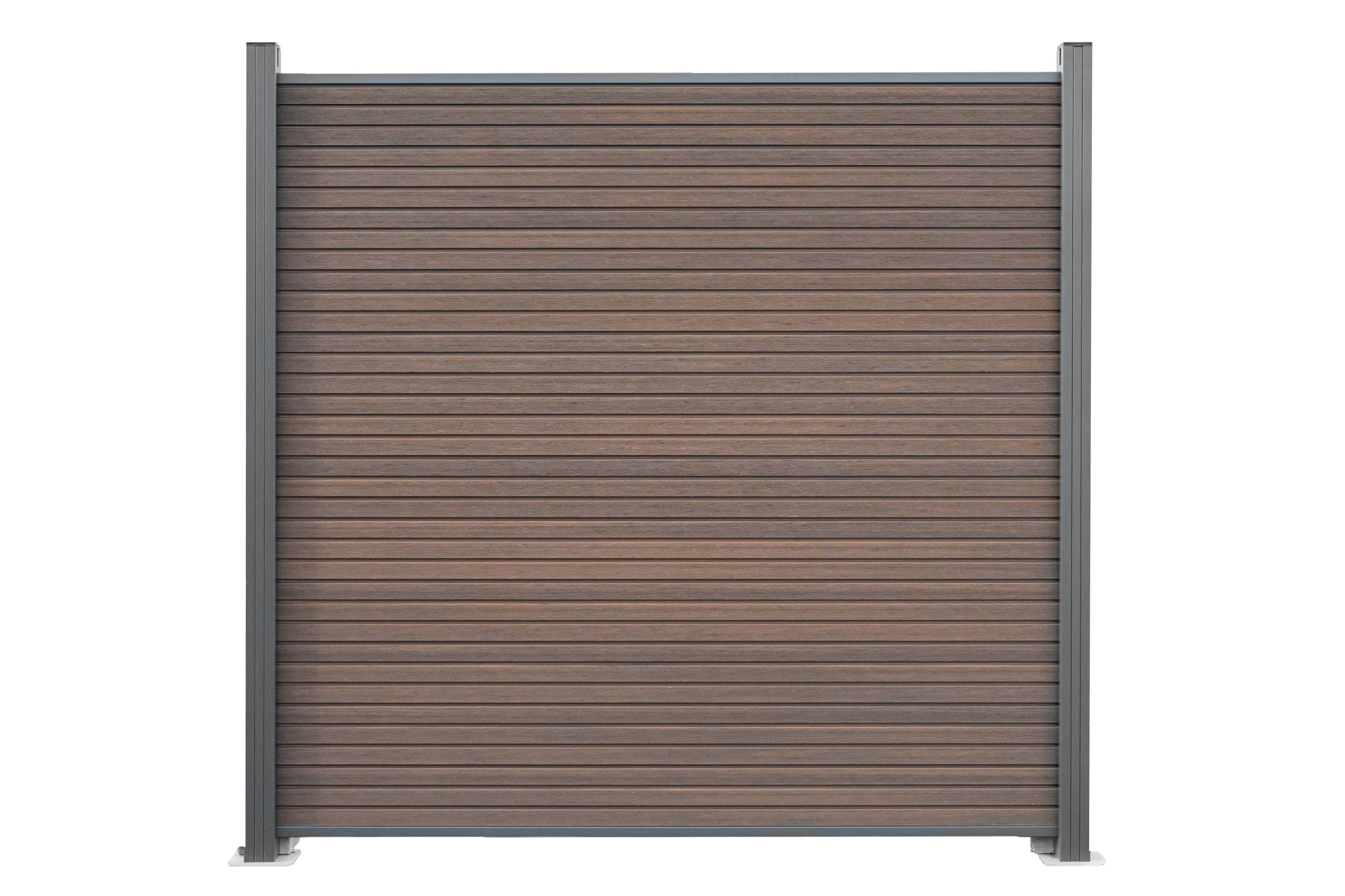 Fence span LAMELOWE180x180 Composite panel fence assembly from hand Manufacturer Expert WPC