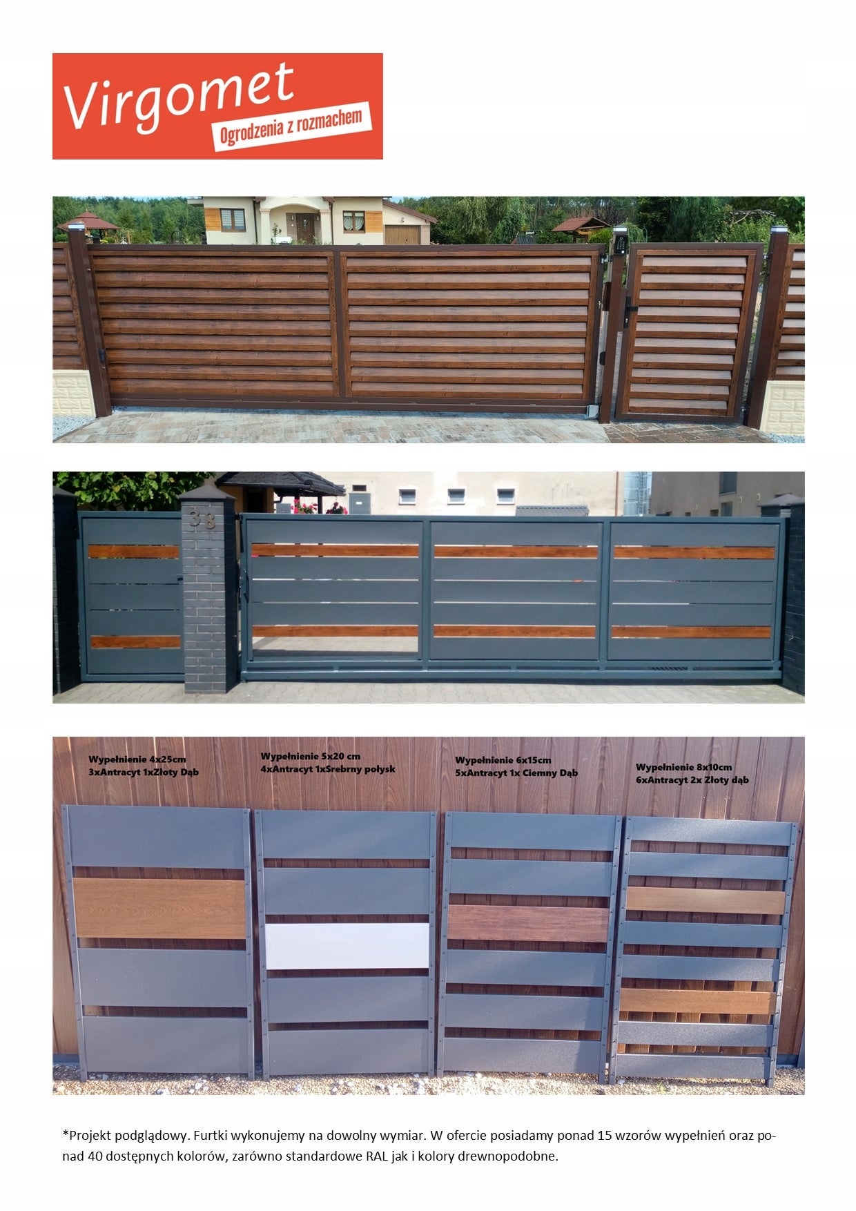 Fence span modern fence picket profile board 150x20 Kind Other