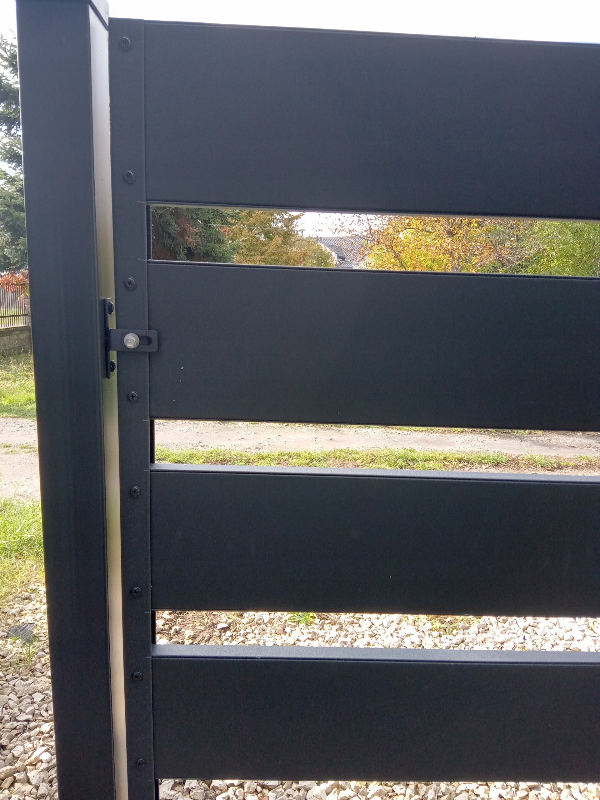 Fence span modern fence picket profile board 150x20 Maximum element height 300 cm