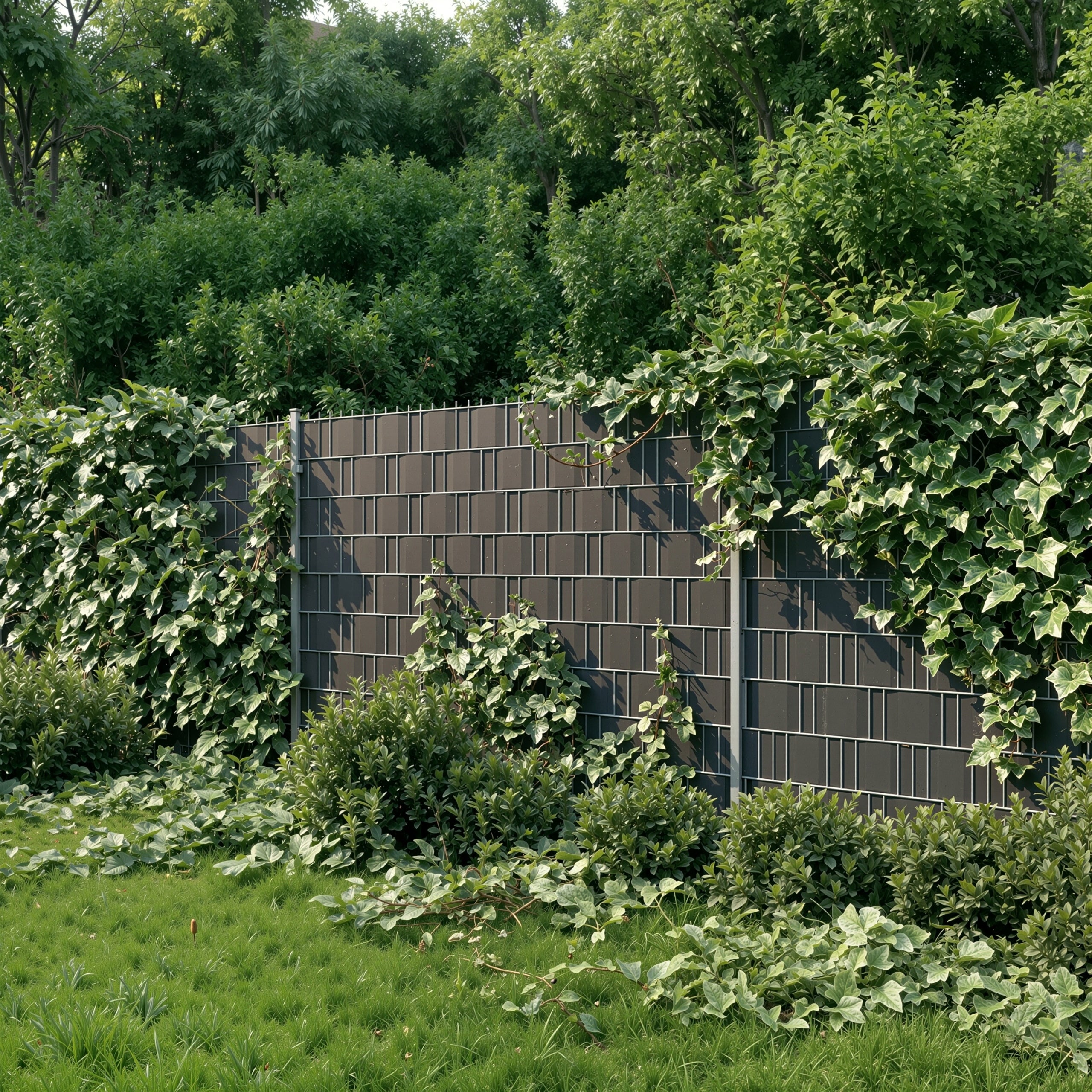 Fence tape 19x35 cover anthracite for panel fence + 20x Clip Manufacturer code SIL972-CH