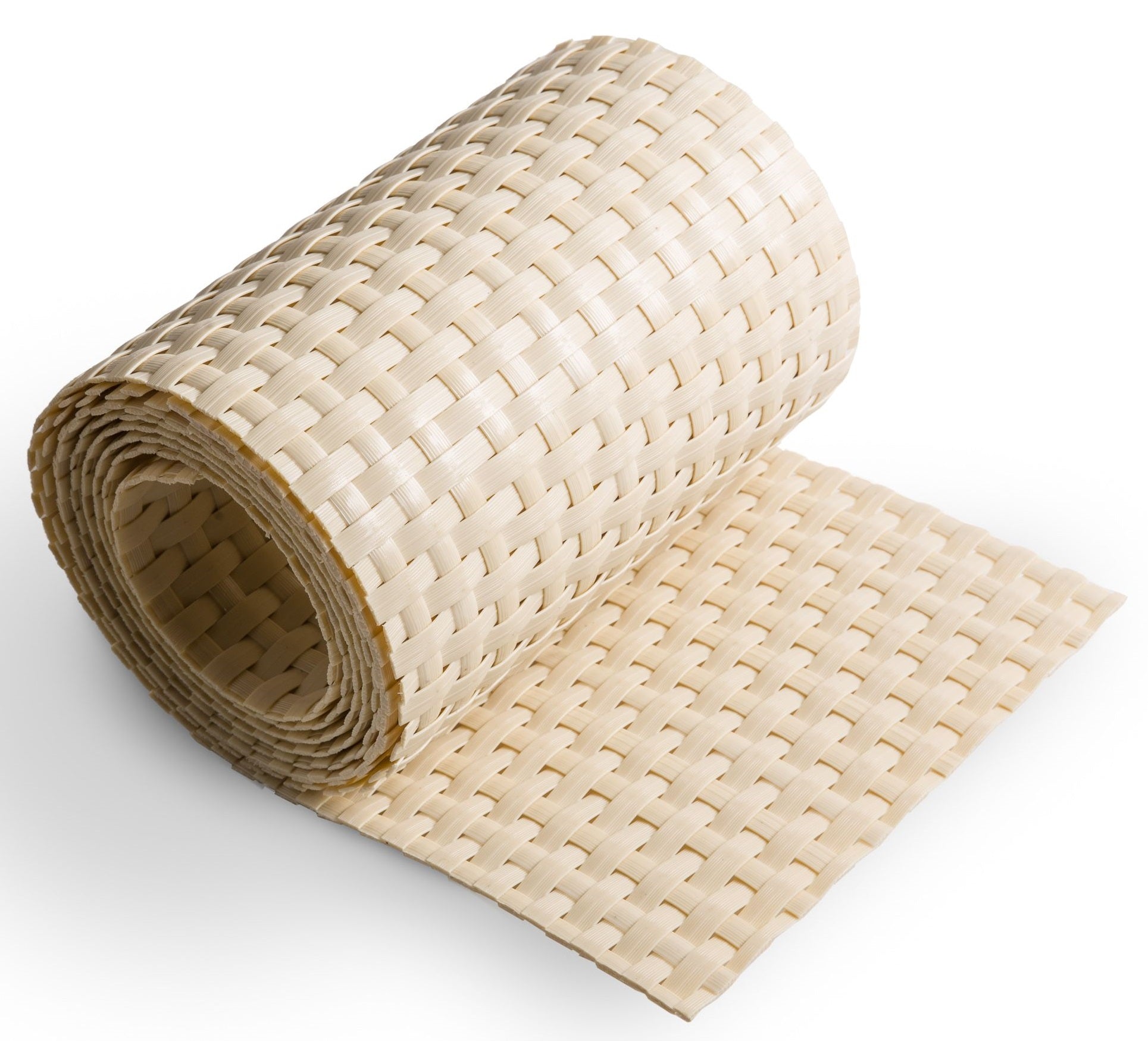 Fence tape TECHNORATTAN 19 cm x 2,55 m cream RD18