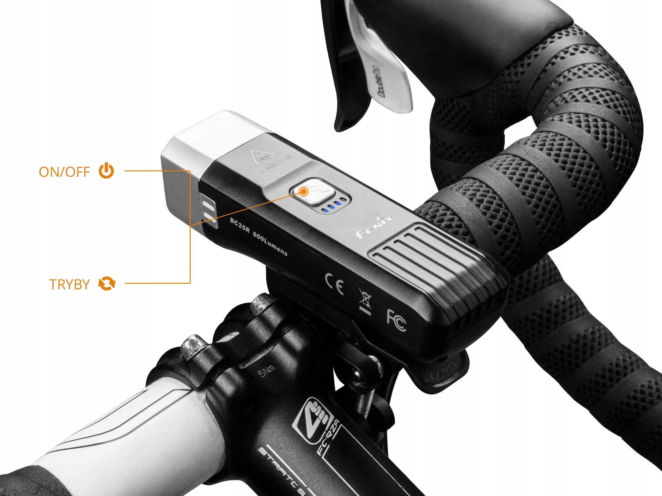 Fenix BC25R (BC25R) Bike Flashlight Color black