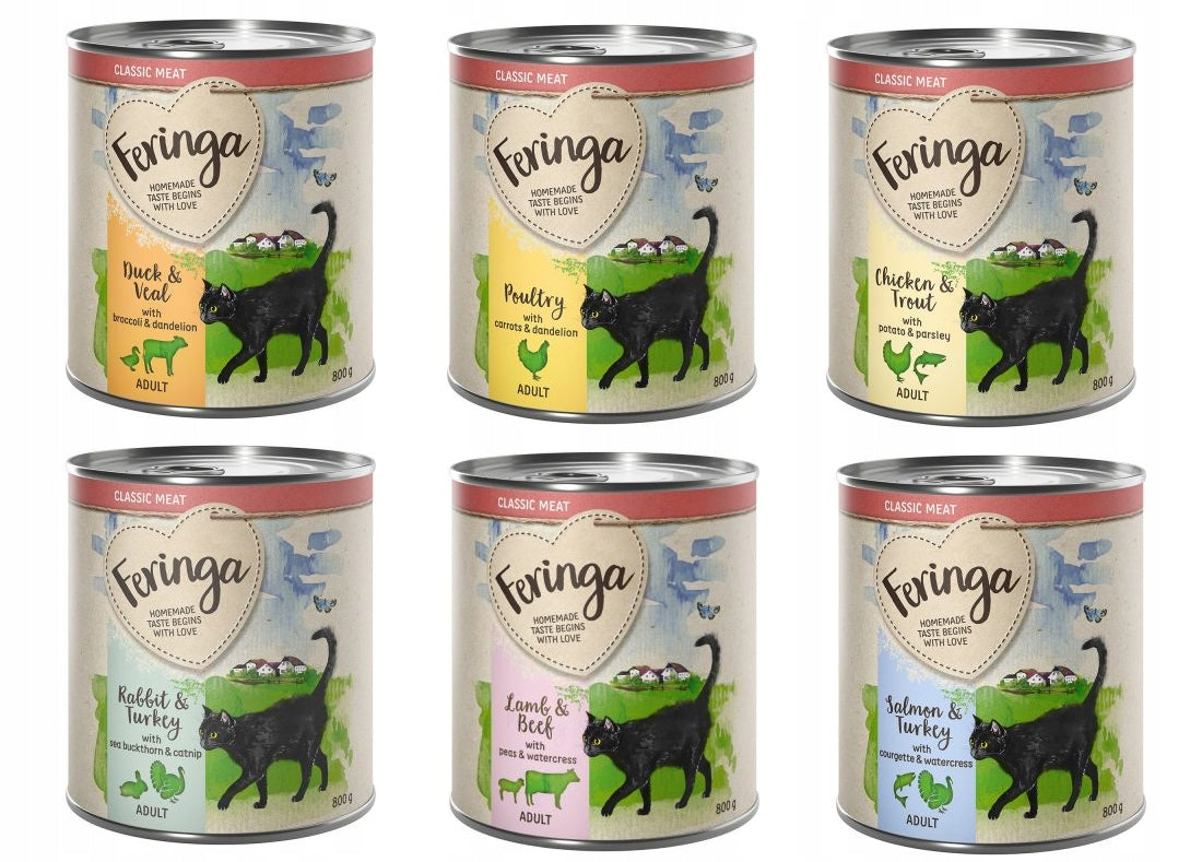Feringa 6x800g Wet Food