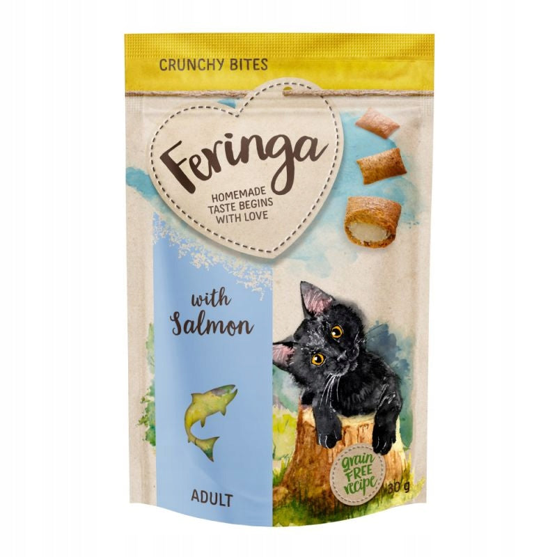 Feringa Crunchy Bites 30 Salmon Cat Treat