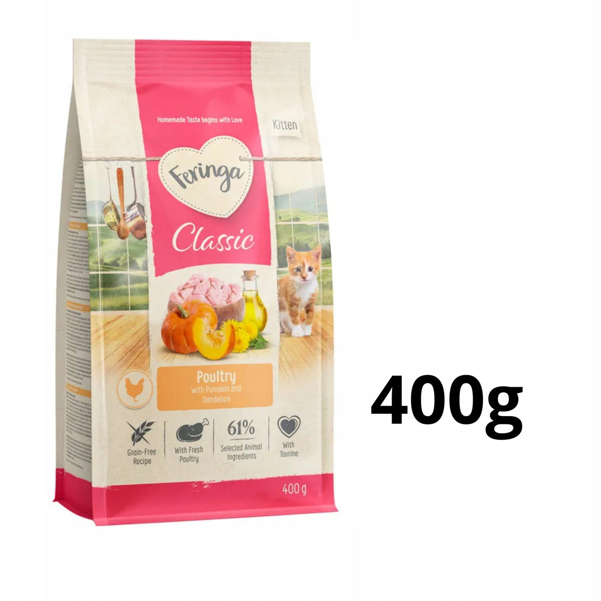 Feringa Kitten Classic, poultry 400g Original from Germany