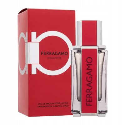 Ferragamo Ferragamo Red Leather Perfumed Water 50 ml Packaging status original