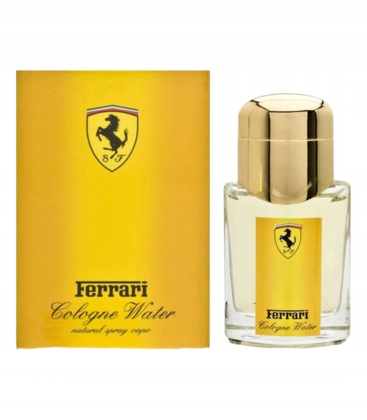 Ferrari Yellow Cologne EDT Eau De Toilette 75ml Men's UNIKAT Italy Packaging status original