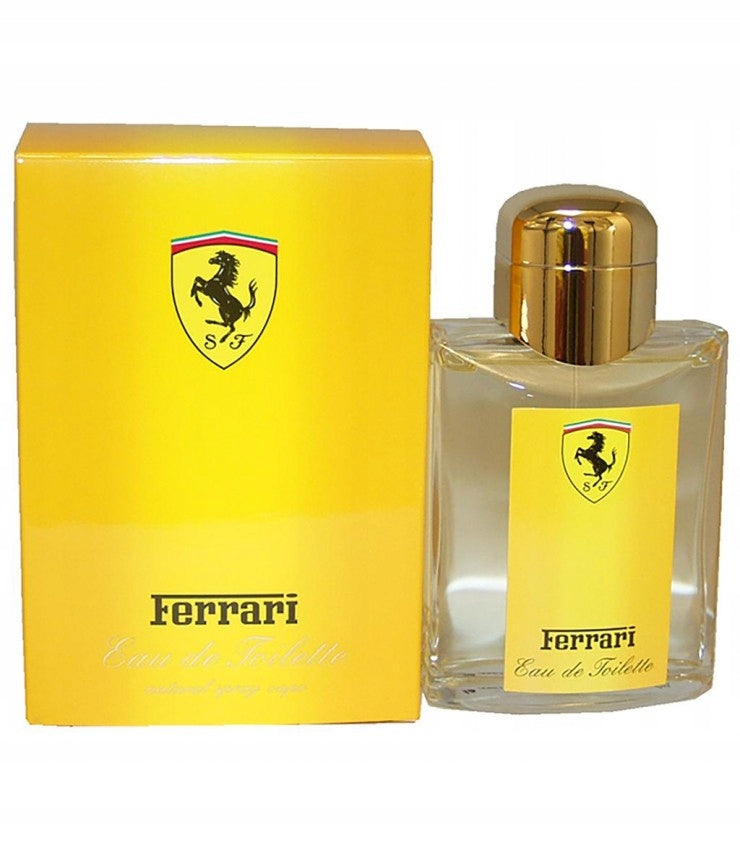 Ferrari Yellow EDT 125ml Eau De Toilette Men's UNIQUE Made In Italy Packaging status original