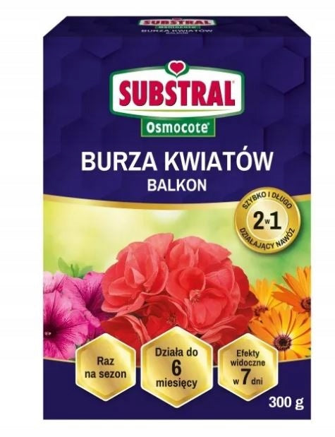 Fertilizer Flower Storm Balcony Substral osmocote 300g