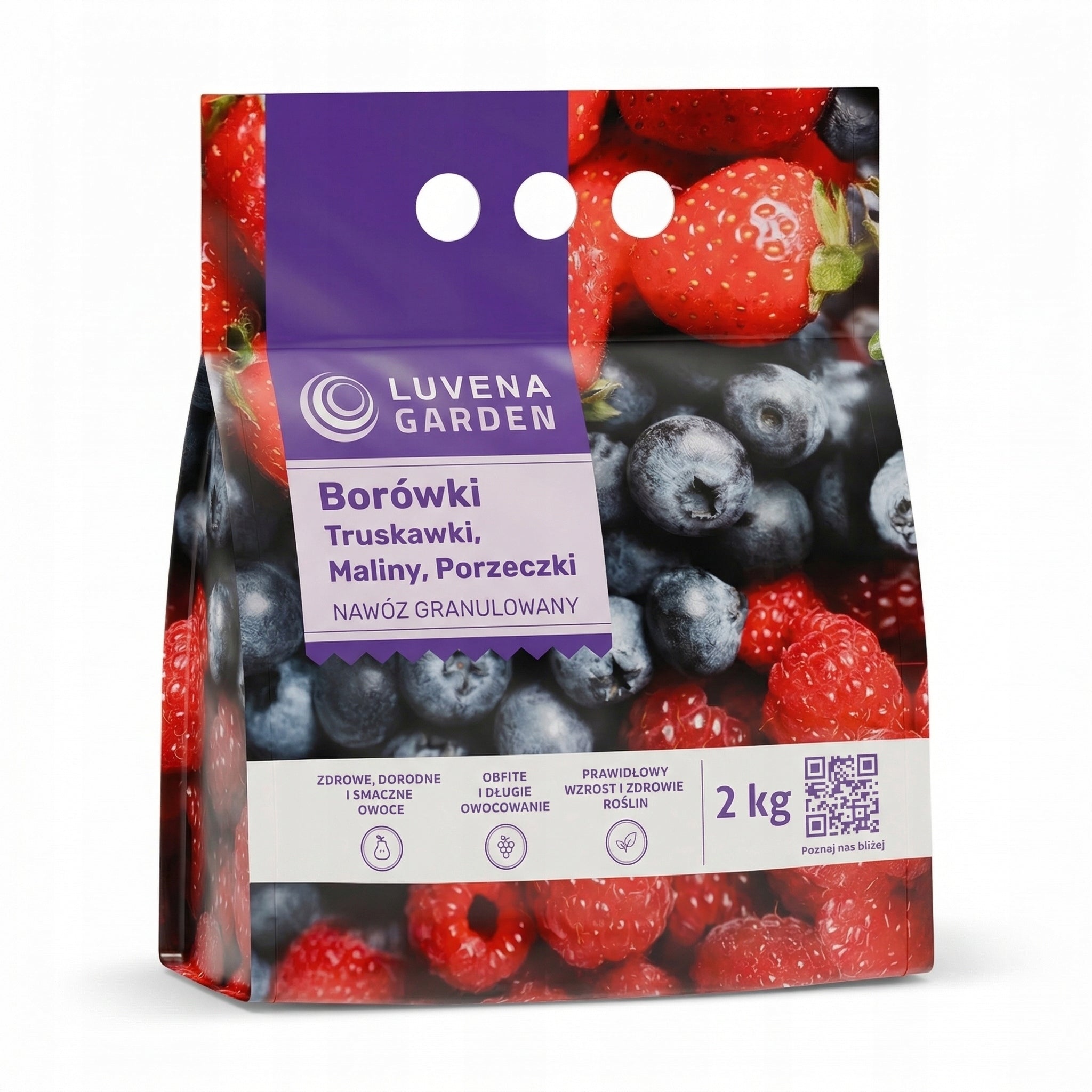 Fertilizer for Blueberries Strawberries Malin Currant 2kg Acidifying LUVENA