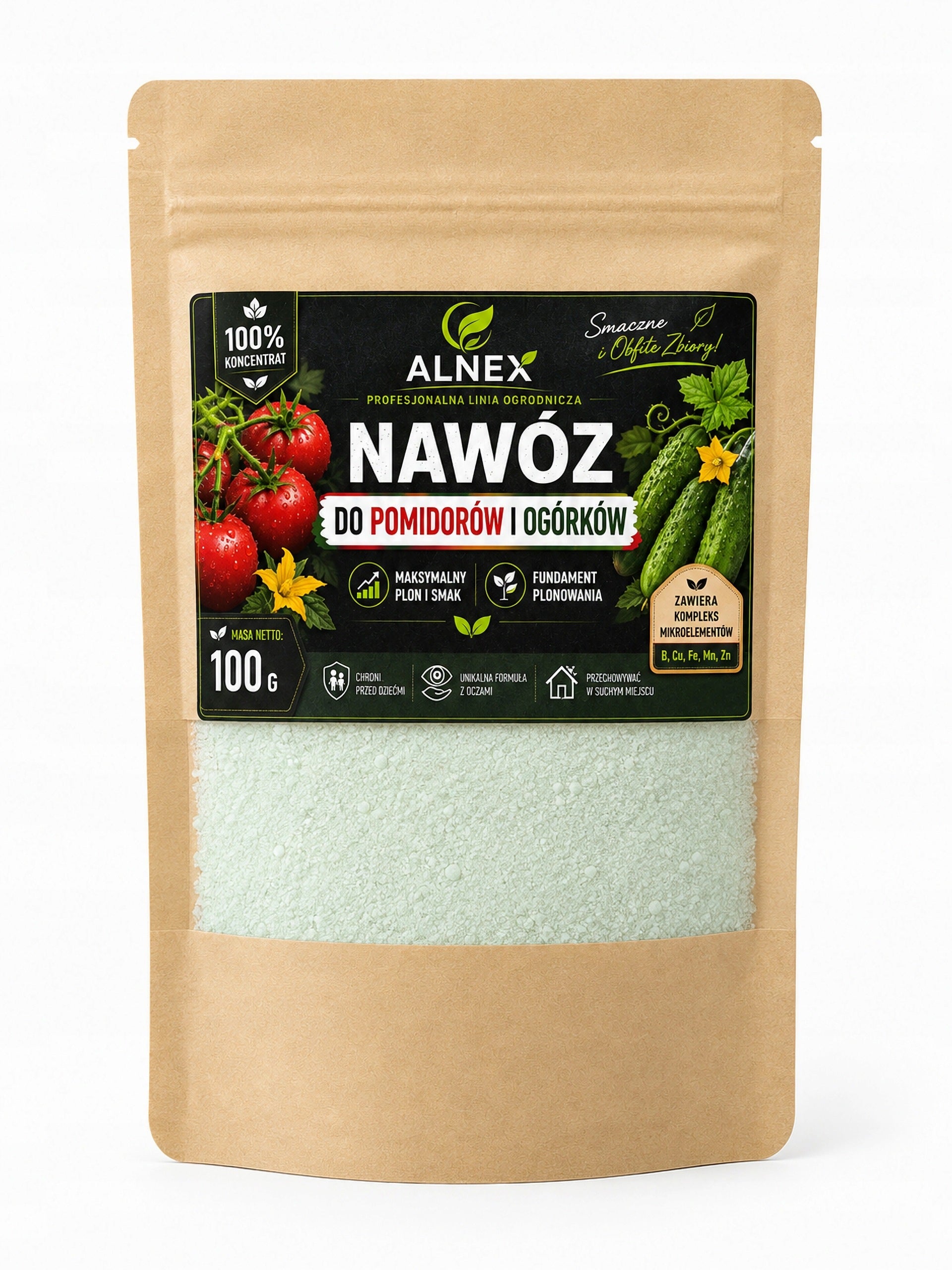 Fertilizer for Tomatoes and Cucumbers Professional Tasty Fruit and Vegetables Alnex