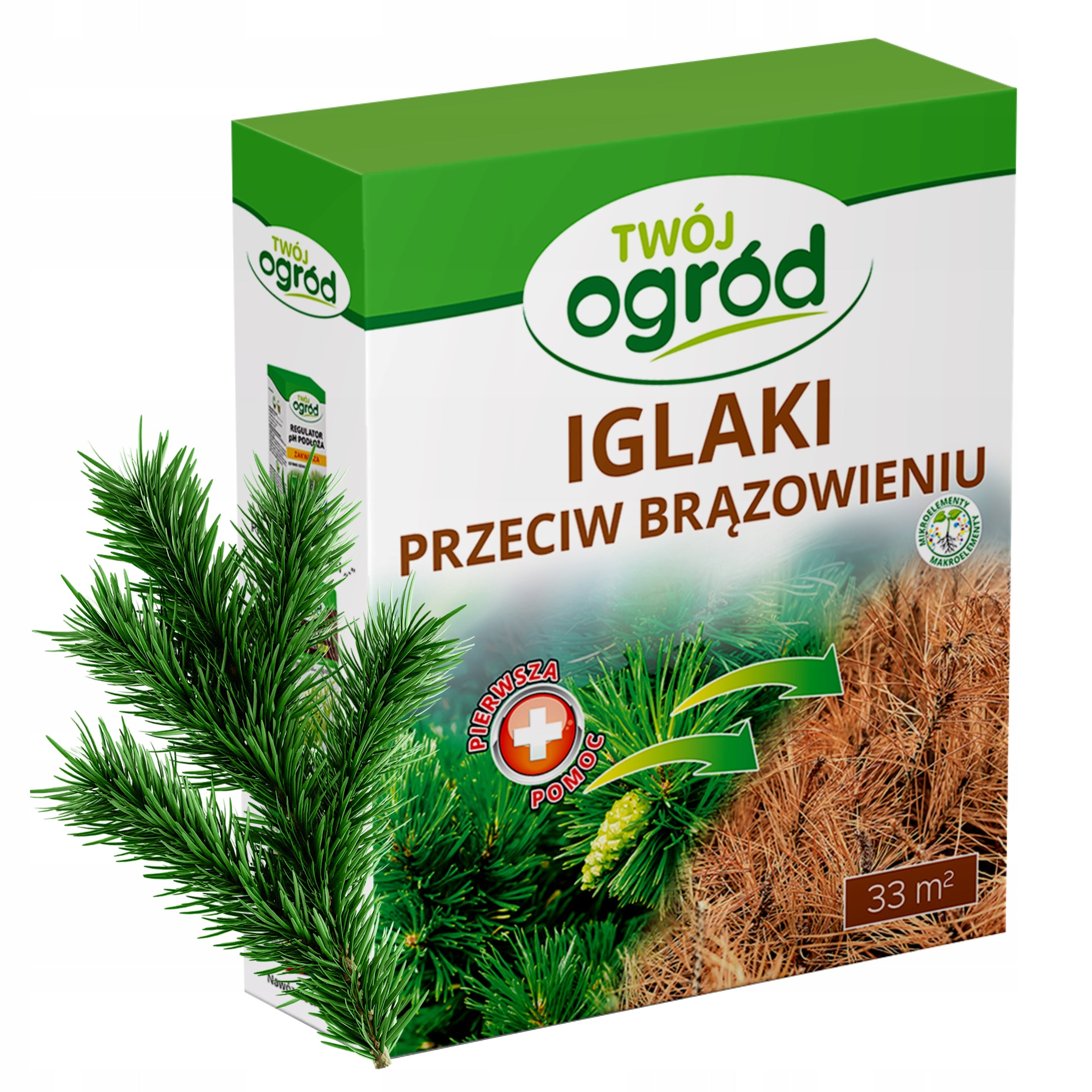 Fertilizer for conifers against browning of needles 1KG IGLAKI THUJE