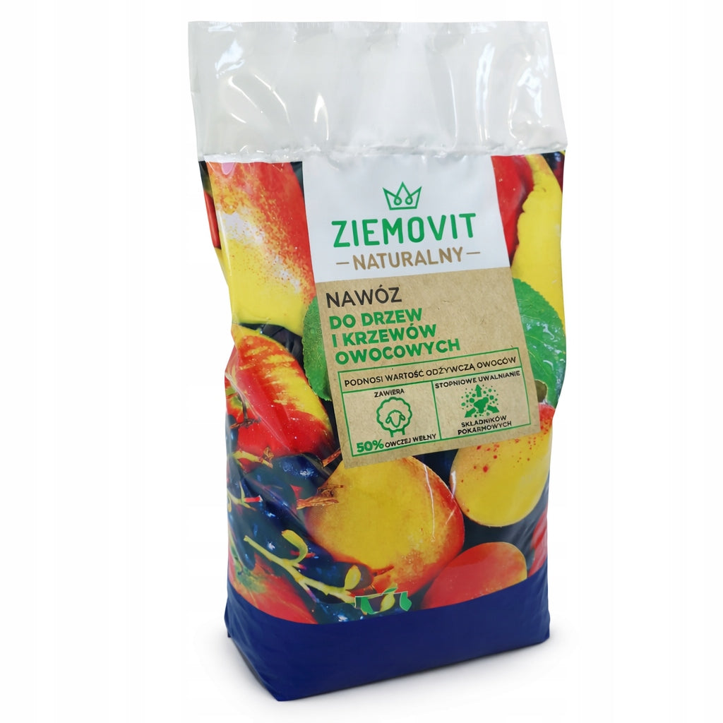 Fertilizer for fruit trees and shrubs Organic 3kg FREEBIE Biostarter