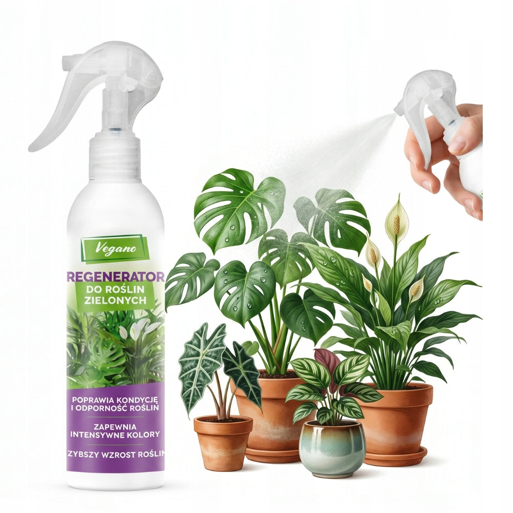 Fertilizer for potted green plants spray regenerator Vegano 300 ml