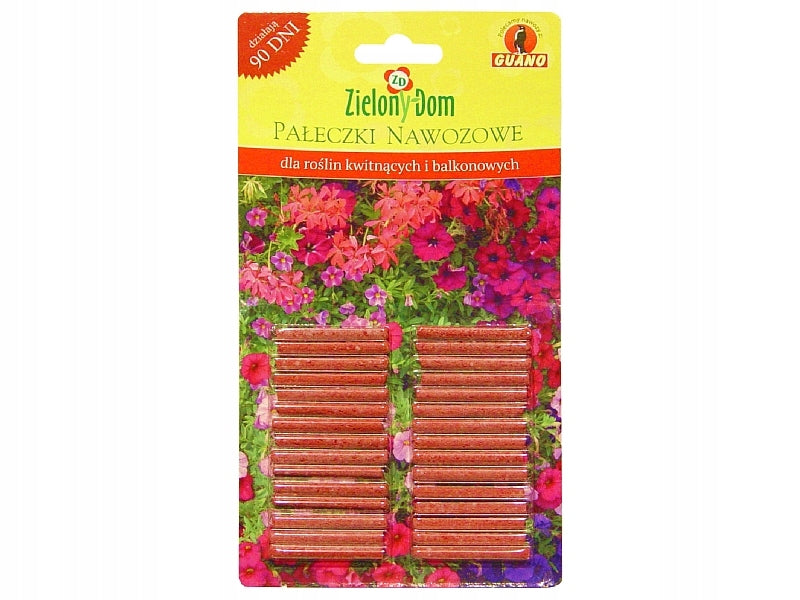 Fertilizer sticks for flowering and balcony plants Zielony Dom 30 pcs.