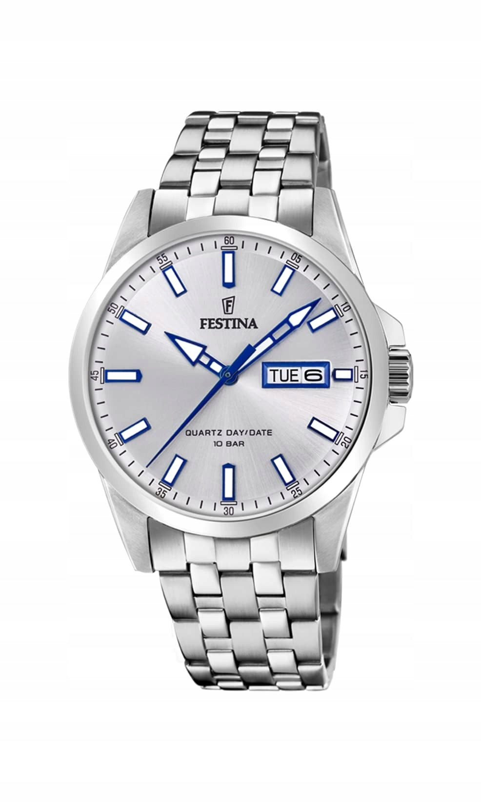 Festina Herrenuhr Classic Armband 20357/1, silberfarben 