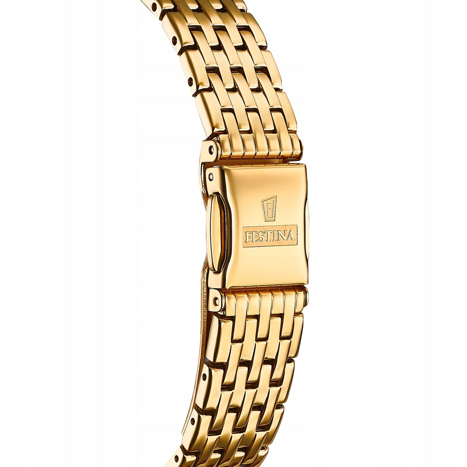 Festina ladies watch stainless steel gold Festina Swiss Made UF20021/2 Length of the strap (part with buckle) 70 mm