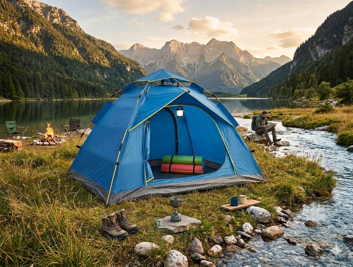 Festival dome tent for 2 people automatic unfolding pop up Manufacturer code 2848460000