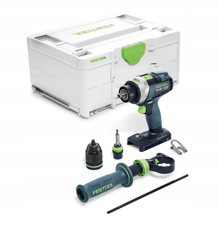Festool Akumulátorový príklepový skrutkovač QUADRIVE TPC 18/4-Basic 575604