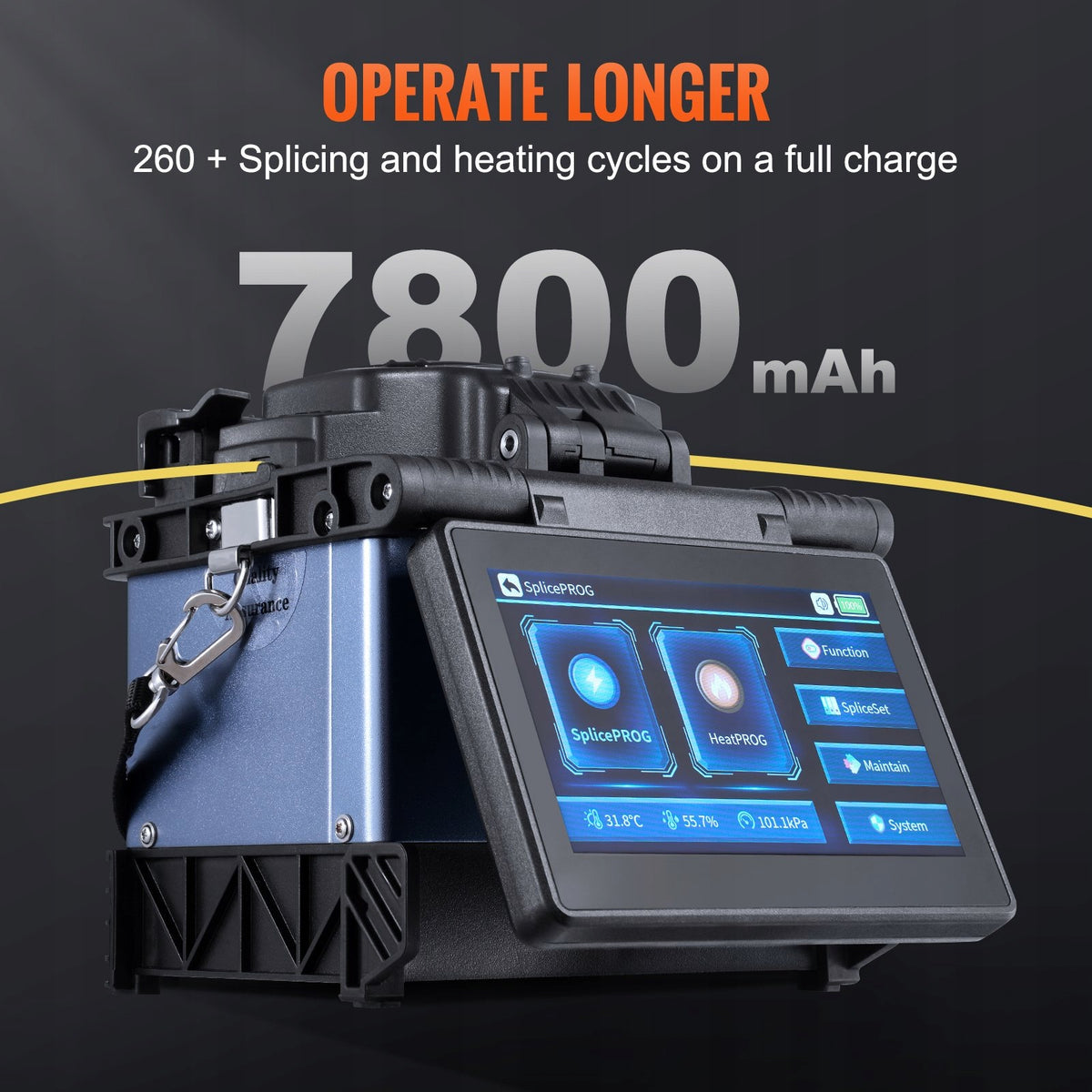 Fiber Optic Welding Machine ALK-T5 6 Motors Core Centering Welding 6s Brand no brand