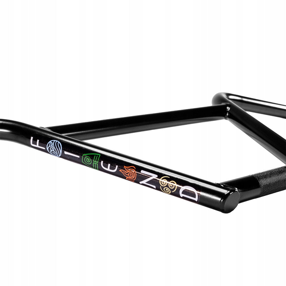 Fiend Raekes 9.5 x 27.25 BMX Handlebar Black Model Raekes