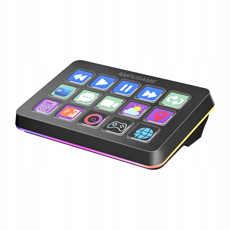 Fifine D6 Stream Deck RGB Streaming Panel OBS Controller PC Shortcuts Manufacturer code 5410464334415