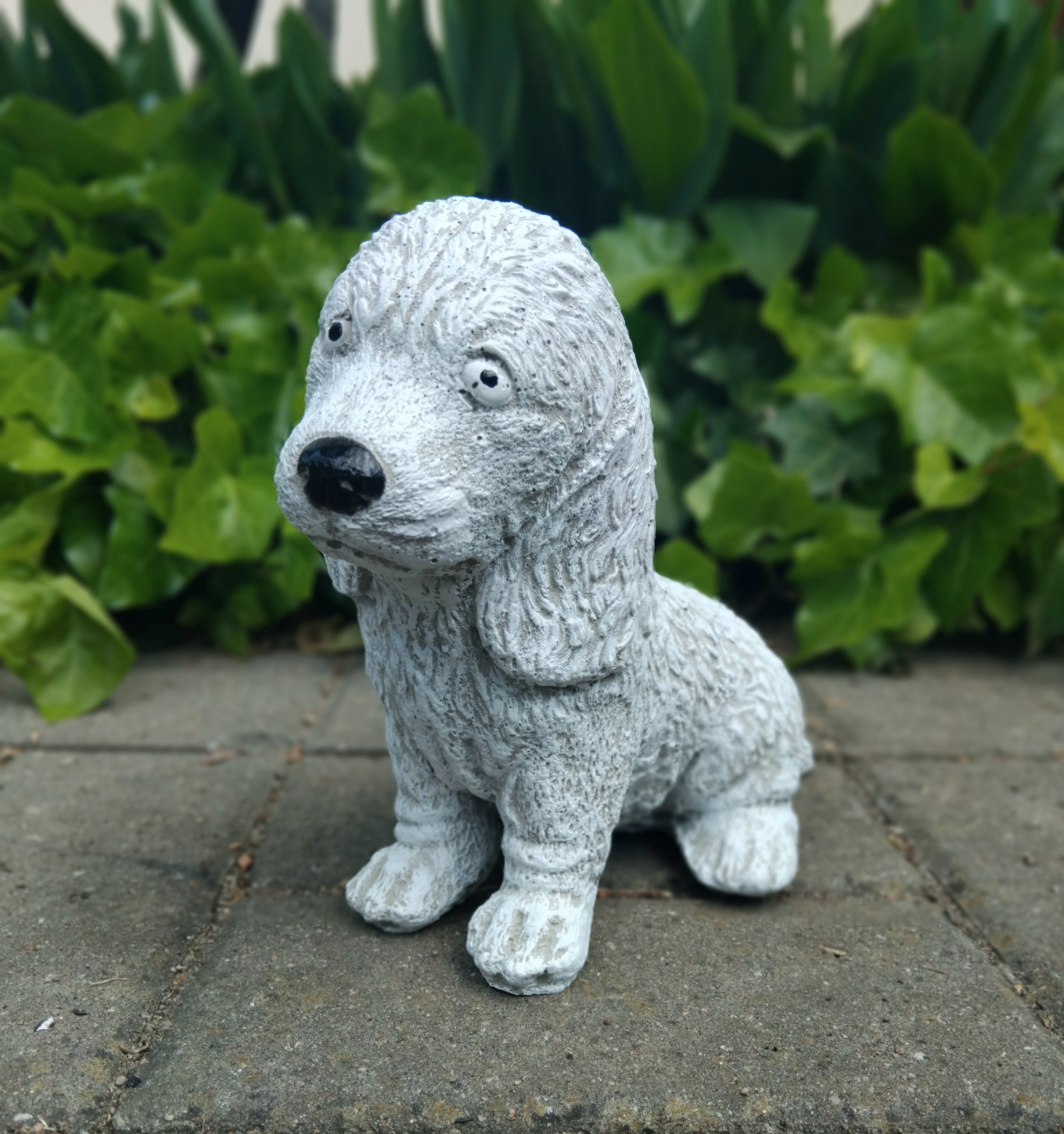 Figurine Dog Garden Ornament Concrete Architectural Dog Garden Gift Manufacturer code 21654