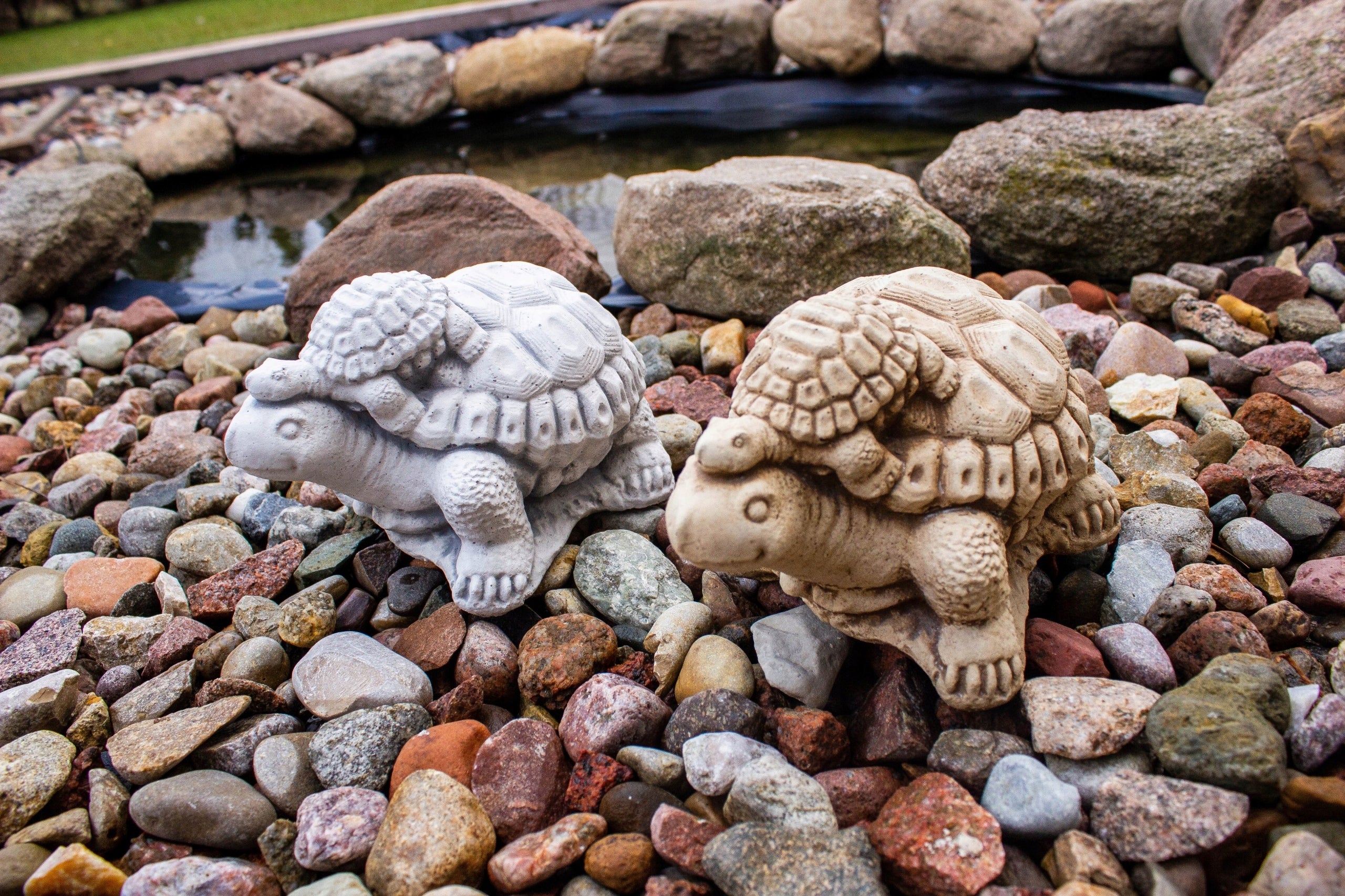 Figurines Concrete Figures Turtle Turtles for Garden Decoration Water Eyelet Decoration Weight 3 kg