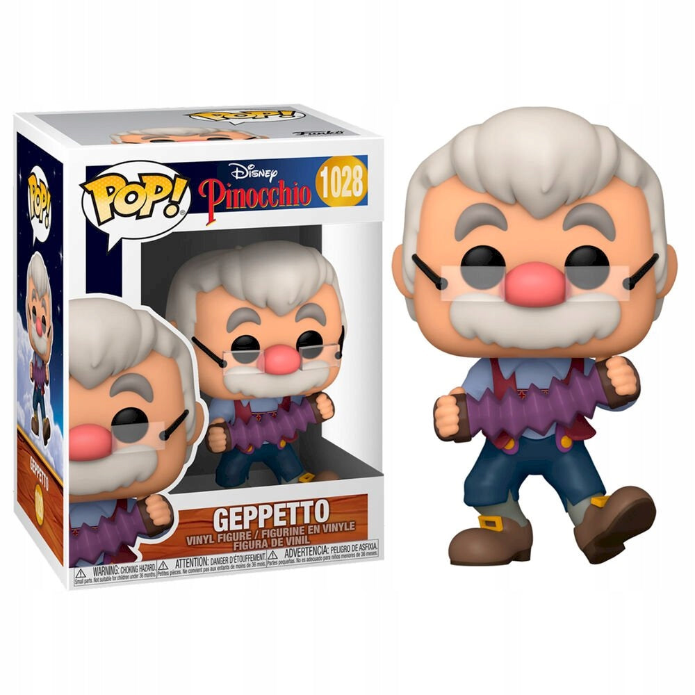 Funko POP! Disney Pinocchio Geppetto mit Akkordeon 