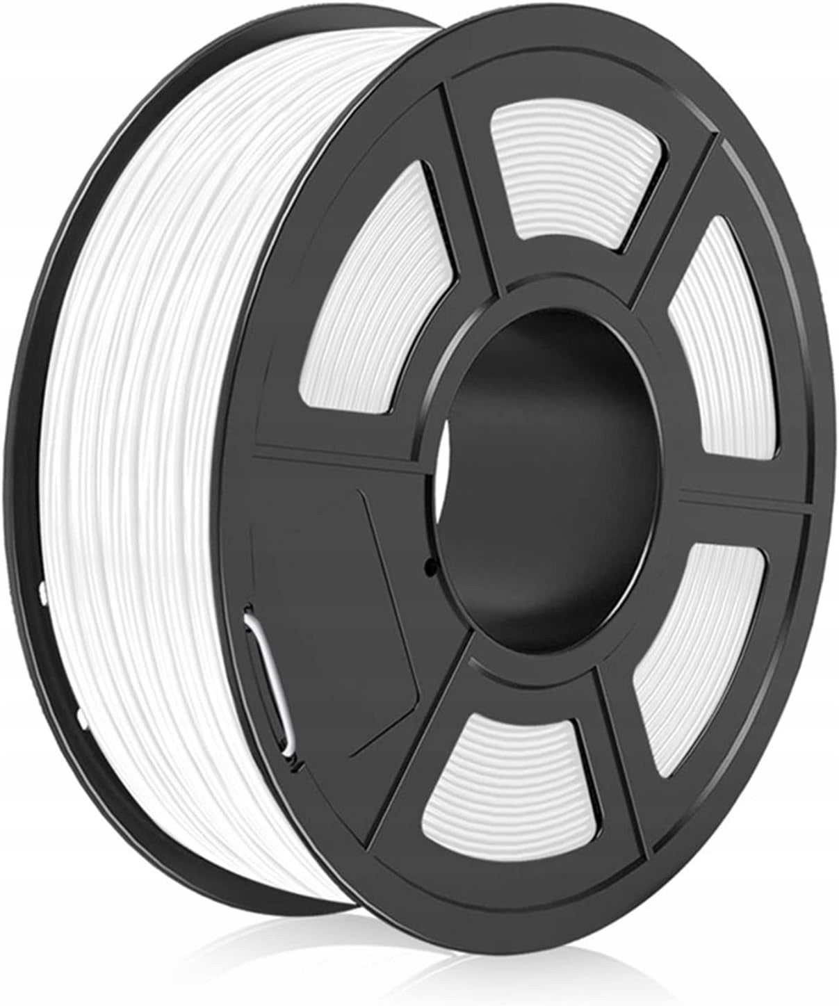 Filament for 3D Printer 1.75mm Spool for FDM Printers Color White Packaging status original