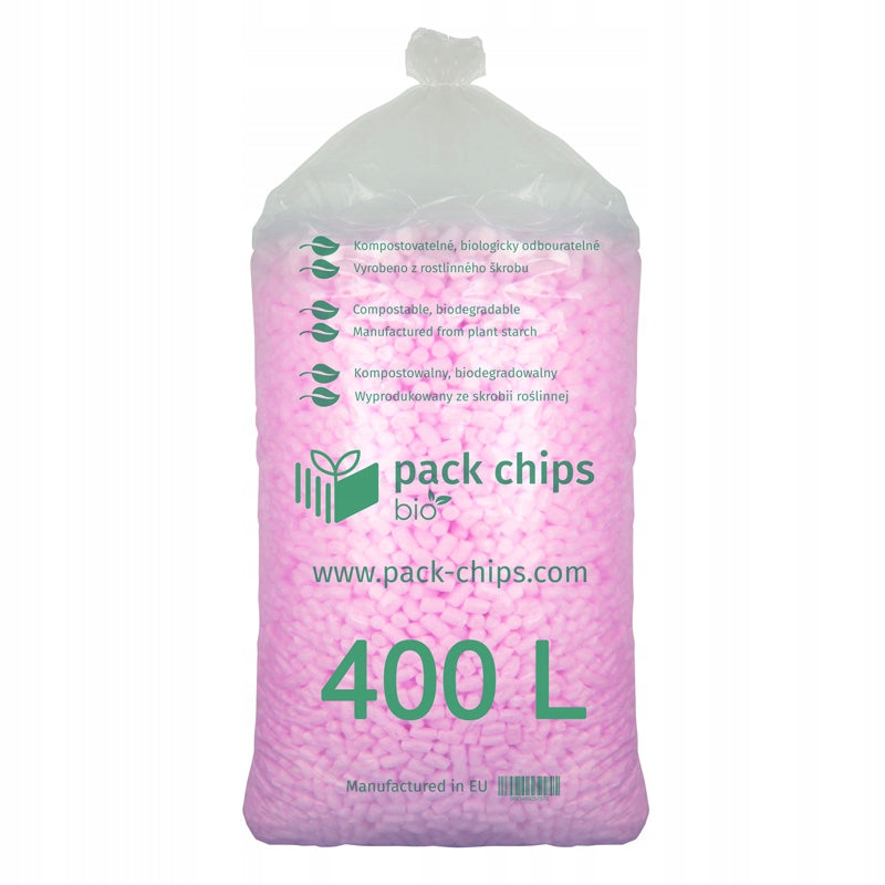 Filler EKO Pack Chips BIO 400L Pink