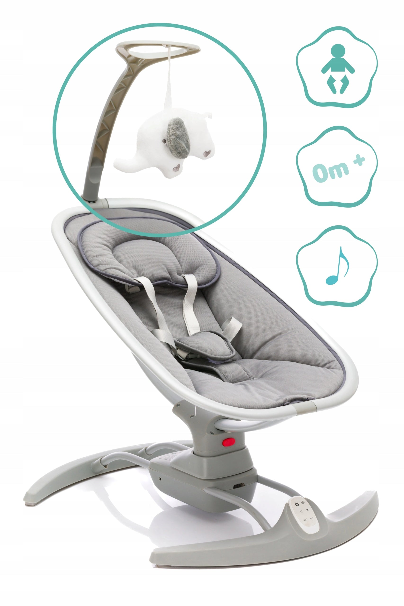 Fillikid Elektrická houpačka Mimi grey Manufacturer code BY056
