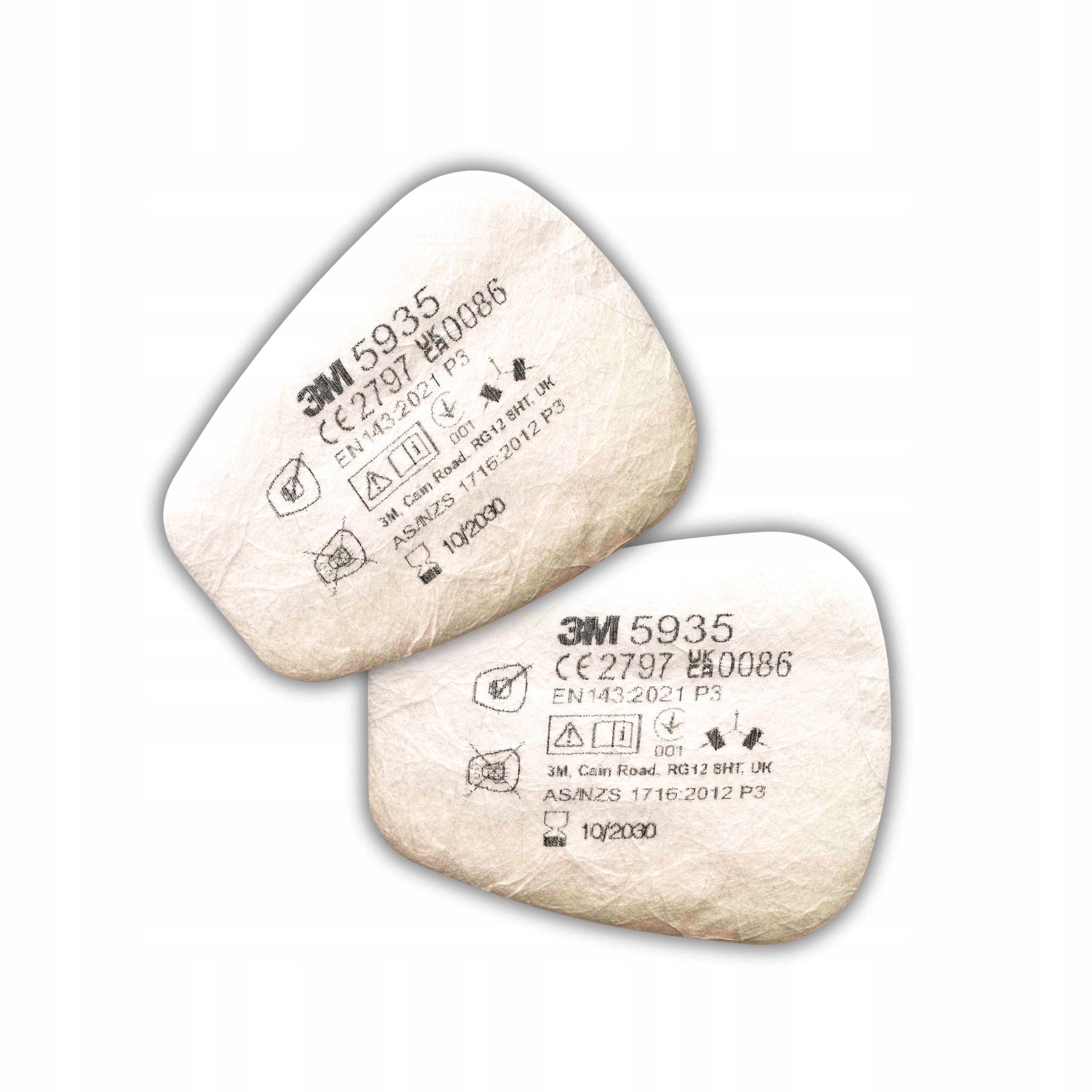 Filter 3M 5935 P3 2 pcs for absorber 3M 6055 6059 6057 dust smoke fog mold Packaging status original