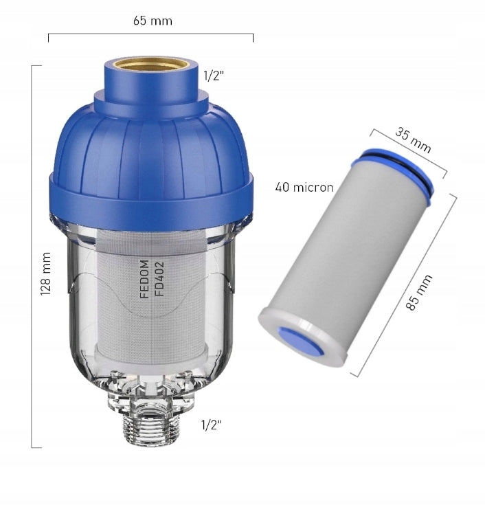 Filter 402 Water Softener Dozonator WATERCLEAN 1/2-3/4" COMBO FERDOM +key Packaging status original