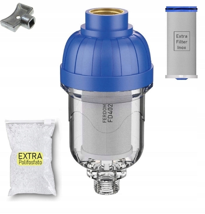 Filter 402 Water Softener Dozonator WATERCLEAN 1/2-3/4" COMBO FERDOM +key