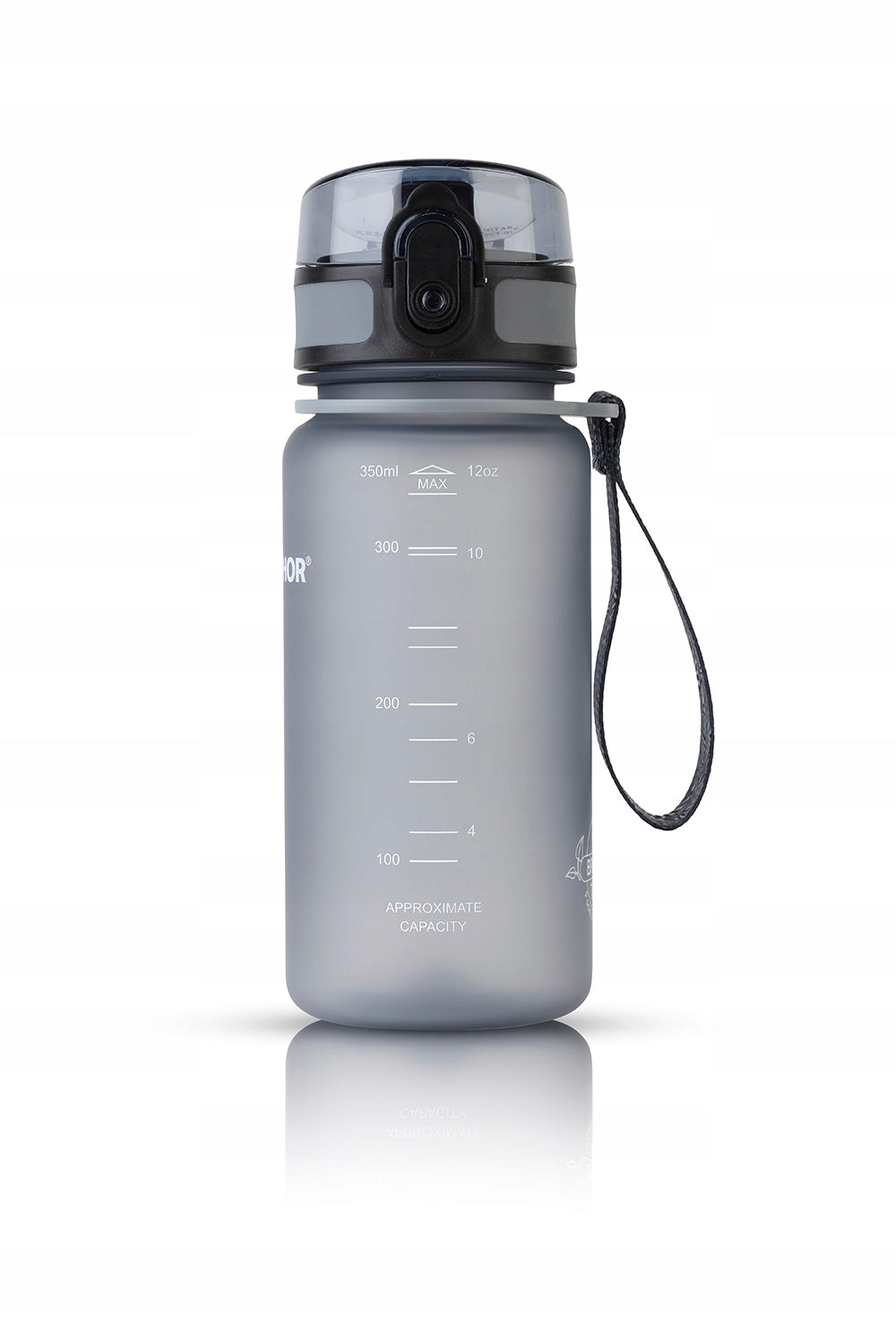 Filter Bottle AQUAPHOR CITY 350 ml + 3 Filters for Drinking Water Grey Packaging status original
