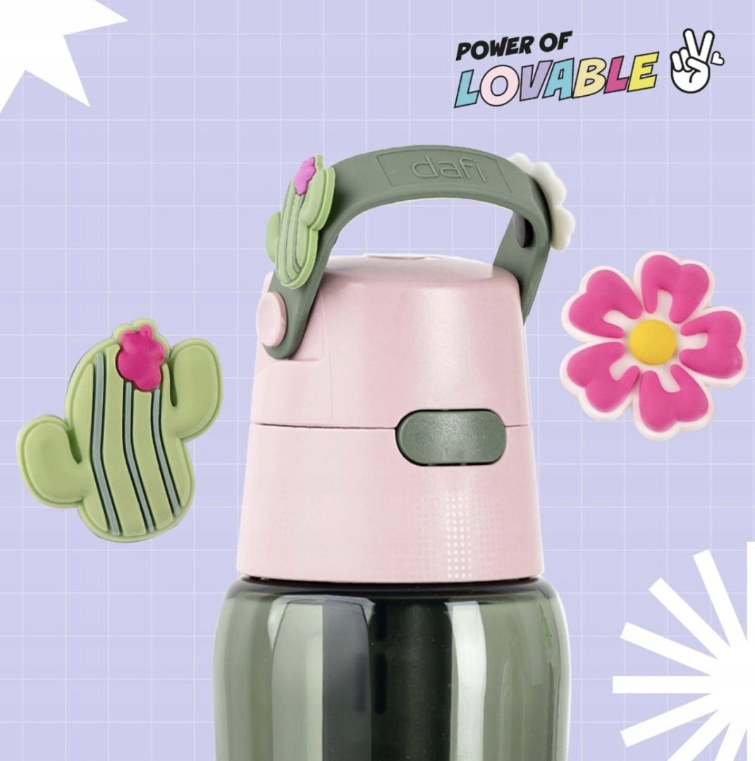 Filter Bottle Dafi Pink SOLID 0,5 GOODIE with Carbon Filter BTS Brand Dafi