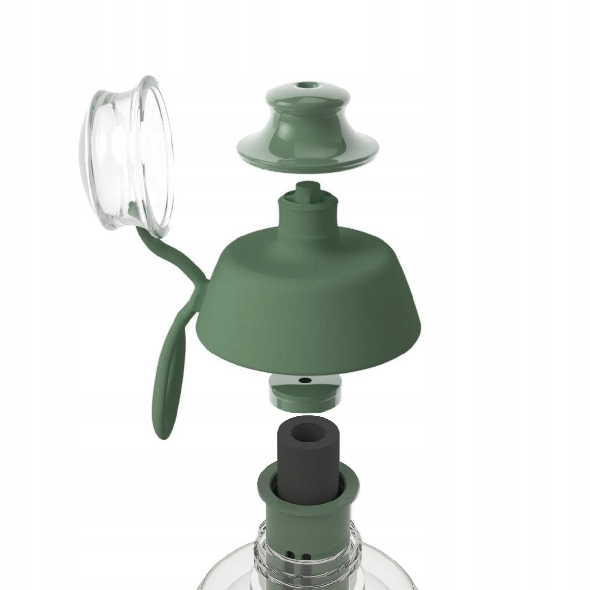 Filter Bottle Dafi SOFT 0,5l Sage with Carbon Filter Packaging status original
