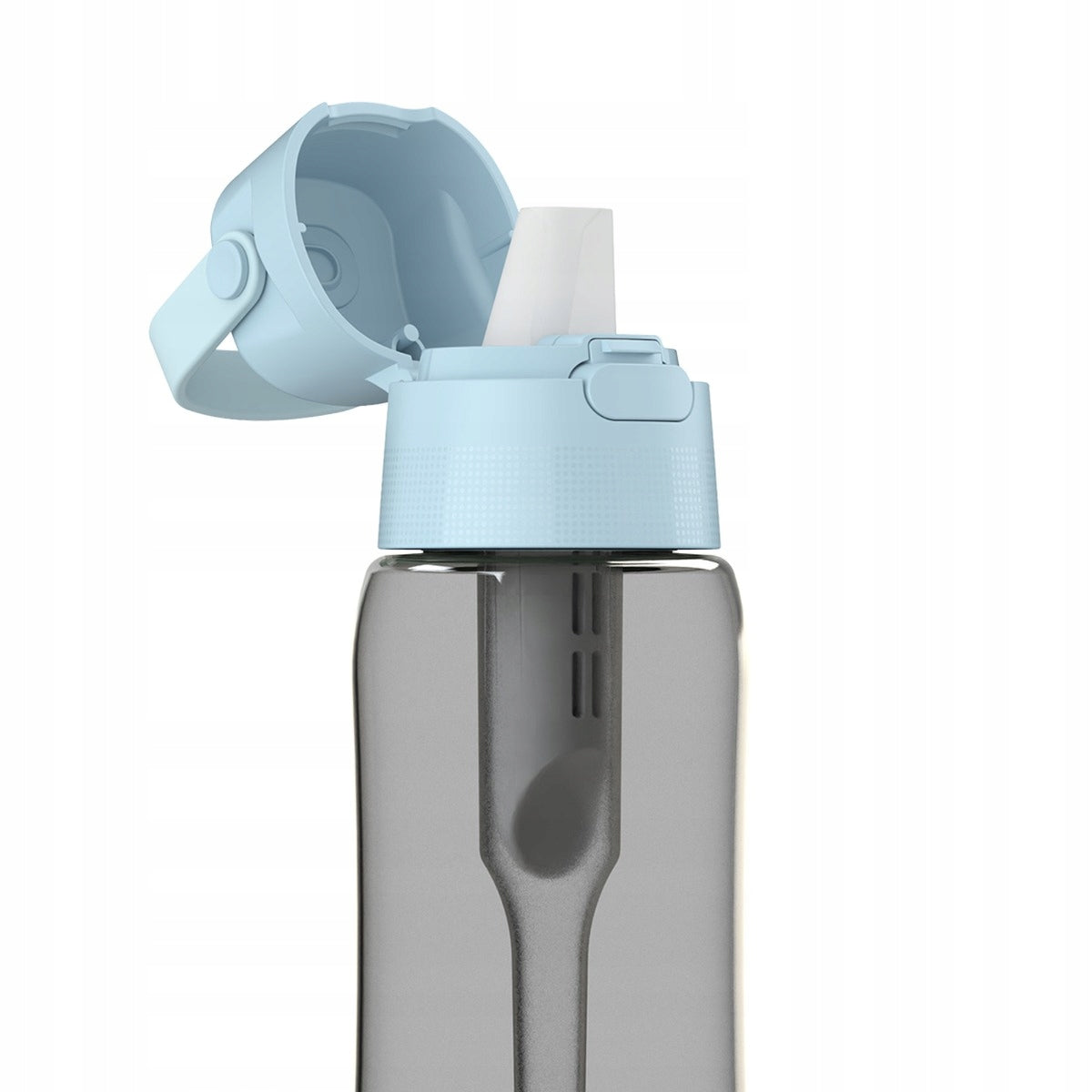 Filter Bottle Dafi SOLID 0,5 Dove Blue Tank Black With Filter Packaging status original
