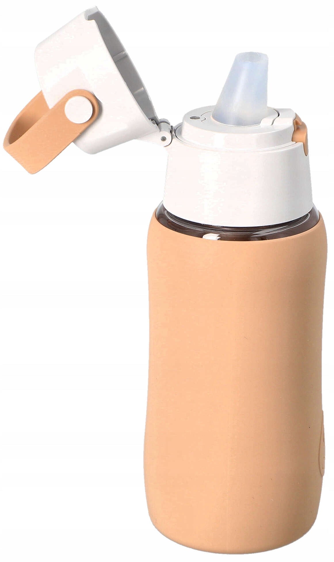 Filter Bottle Dafi SOLID 0,5L CAPPUCCINO SiliconeFit Product height 23.5 cm